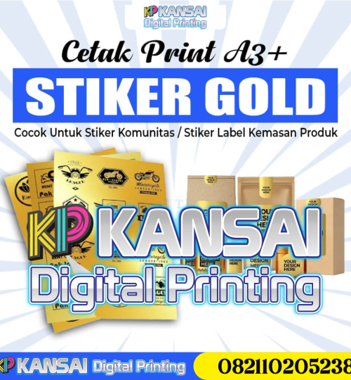 STIKER GOLD